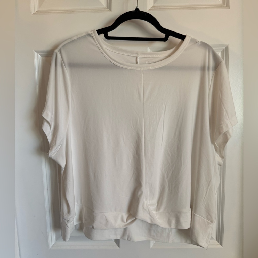 Old Navy Cream Short Sleeve Women's Tee